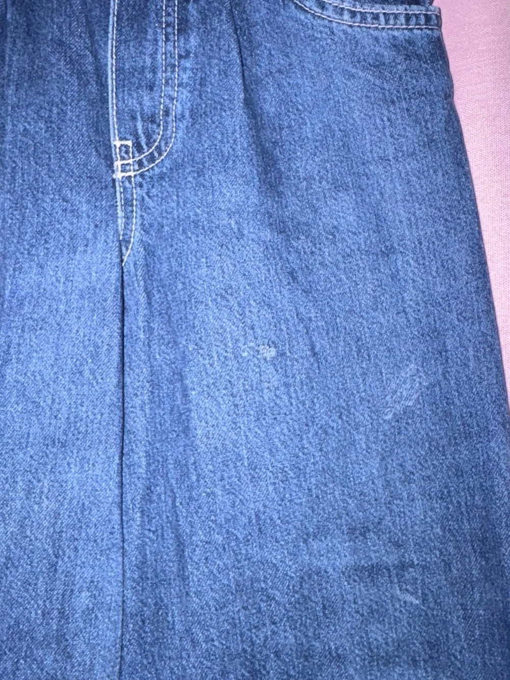 Zara Dark Blue Wide-Leg Kids Jeans